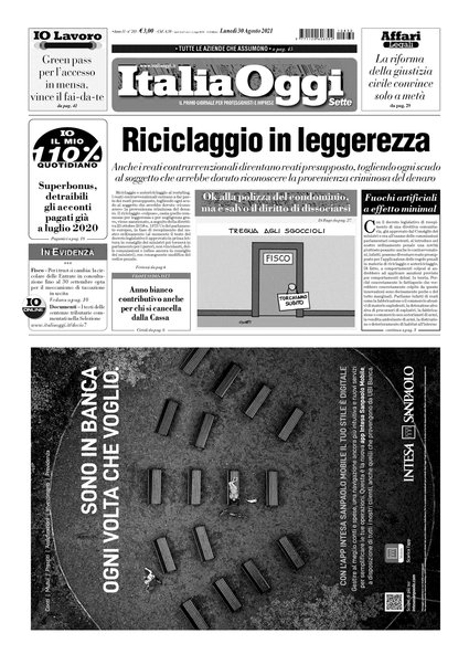 Italia oggi : quotidiano di economia finanza e politica